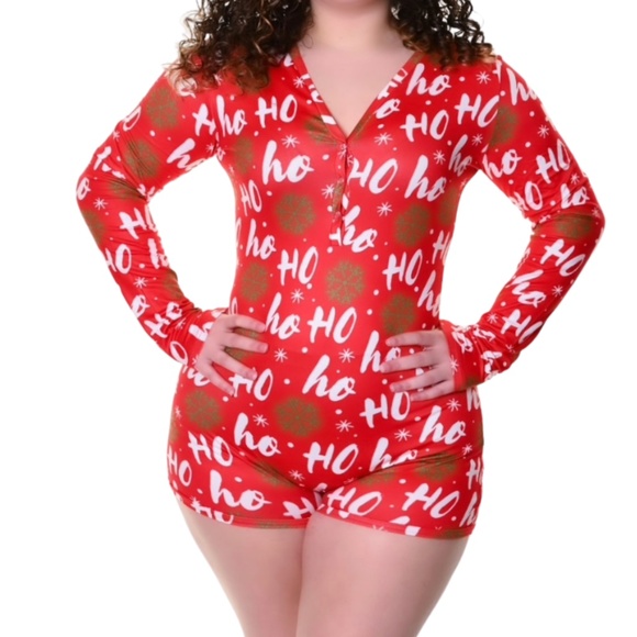 🎁🎄 HO HO HO (short) Christmas pjs 🎁🎄 - Picture 1 of 1